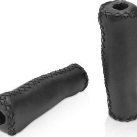 XLC Siyah Deri Dikişli Ergonomik Elcik