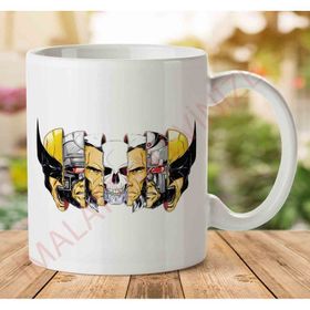Xmen Berserker Wolverine Faces Baskılı Kupa