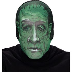 Xnews 3D Baskılı Maske Model 5 Kafaya Tam Geçmeli Bez Frankenstein Maskesi - Streç Korku Maskesi