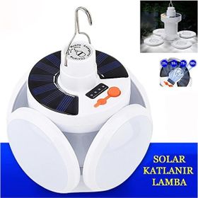 Xnews Solar 5 Kanatlı Kamp Lambası