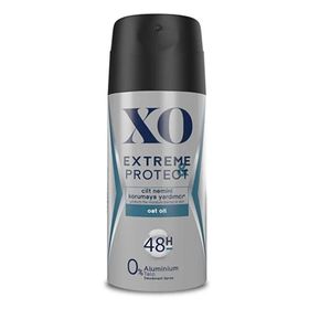 Xo 4x150 ml Extreme Sensitive Insivible Clear Protect Men Deodorant
