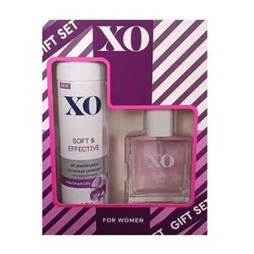 Xo 50 ml Gaia Women Kadın EDT Parfüm Seti+150 ml Soft Effective Deodorant