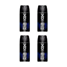 Xo Absolute Blue 4x150 ml Erkek Deodorant