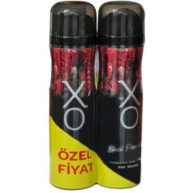 Xo Black Premium 2x150 ml Kadın Deodorant