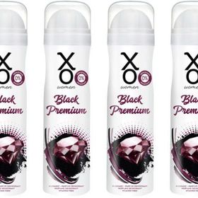 Xo Black Premium 4x150 ml Kadın Deodorant