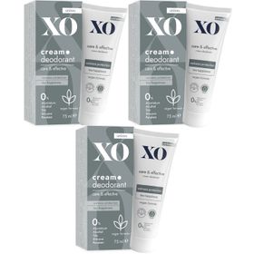 Xo Care Effective Parfümlü 3x75 ml Unisex Krem Deodorant
