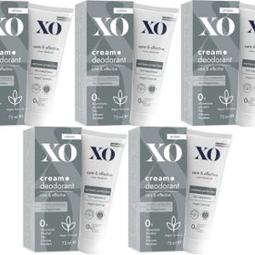 Xo Care Effective Parfümlü 5x75 ml Unisex Krem Deodorant