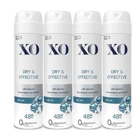 Xo Dry Effective 4x150 ml Women Deodorant
