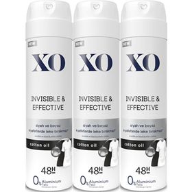 Xo Invisible Effective 3x150 ml Women Deodorant