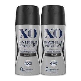 Xo Invisible Protect 2x150 ml Erkek Sprey Deodorant