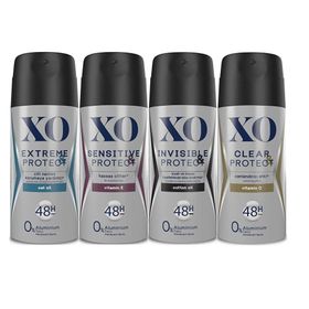 Xo Invisible Protect 4x150 ml Erkek Sprey Deodorant