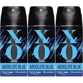 Xo Men-Erkek Absolute Blue 3x150 ml Deodorant