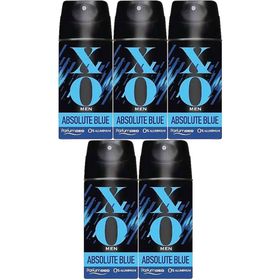 Xo Men-Erkek Absolute Blue 5x150 ml Deodorant