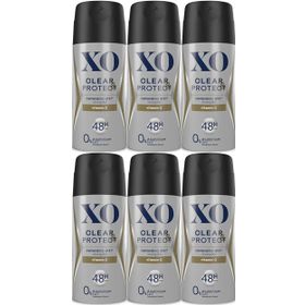 Xo Men-Erkek Clear & Protect 6x150 ml Deodorant