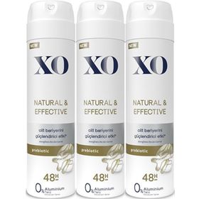 Xo Natural Effective 3x150 ml Women Deodorant