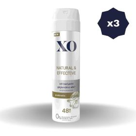 Xo Natural Effective 3x150 ml Women Deodorant