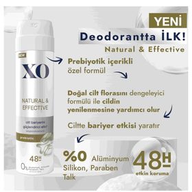 Xo Natural Effective 4x150 ml Women Deodorant