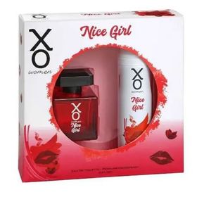 Xo Nice Girl Women EDT 100 ml Kadın Parfüm+125 ml Deodorant Seti