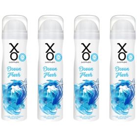 Xo Ocean Fresh 4x150 ml Kadın Deodorant