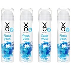 Xo Ocean Fresh 4x150 ml Kadın Deodorant