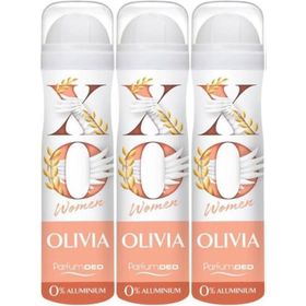 Xo Olivia 3x150 ml Women Deodorant