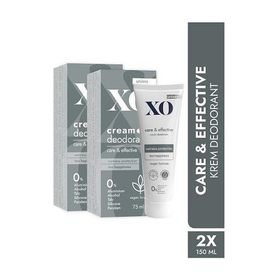 Xo Pure Effective Kokulu 2x75 ml Krem Deodorant