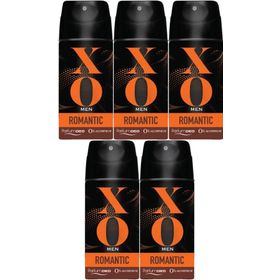 Xo Romantic 5x150 ml Erkek Deodorant
