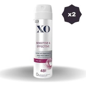 Xo Sensitive Effective 2x150 ml Women Deodorant