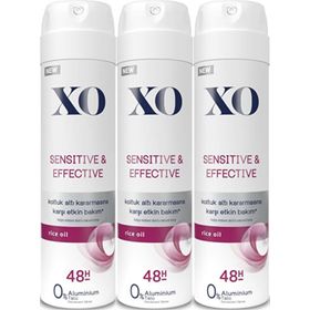 Xo Sensitive Effective 3x150 ml Women Deodorant