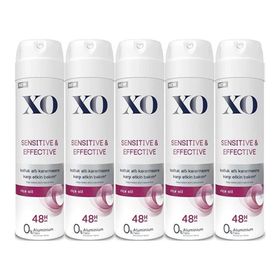Xo Sensitive Effective 5x150 ml Women Deodorant