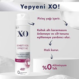 Xo Sensitive Effective 6x150 ml Women Deodorant