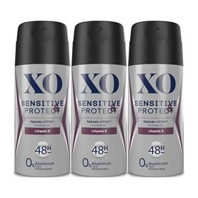 Xo Sensitive Protect Men 3x150 ml Deodorant