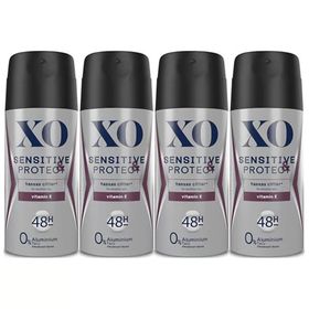 Xo Sensitive Protect Men 4x150 ml Deodorant