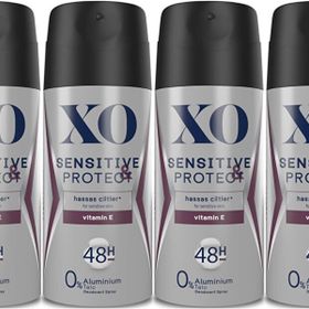 Xo Sensitive Protect Men 4x150 ml Deodorant