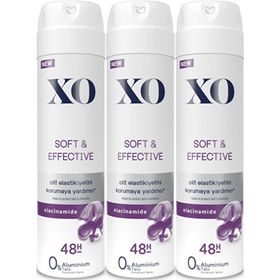 Xo Soft Effective 3x150 ml Women Deodorant