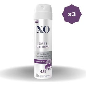 Xo Soft Effective 3x150 ml Women Deodorant