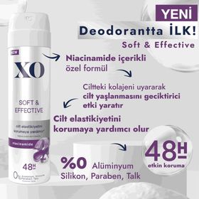 Xo Soft Effective 4x150 ml Women Deodorant
