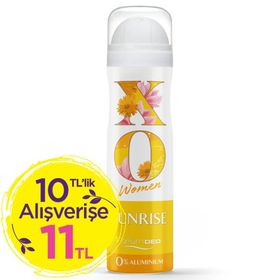 Xo Sunrise 150 ml Kadın Sprey Deodorant