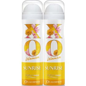 Xo Sunrise 2x150 ml Kadın Deodorant