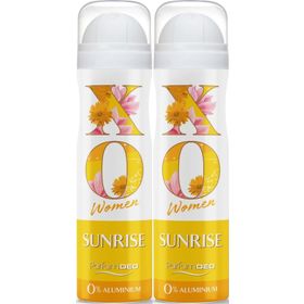 Xo Sunrise 2x150 ml Kadın Deodorant