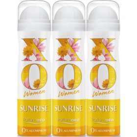 Xo Sunrise 3x150 ml Kadın Deodorant