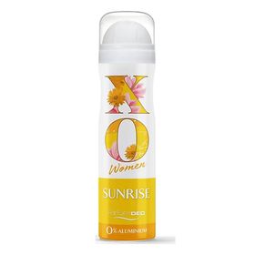 Xo Sunrise 4x150 ml Kadın Sprey Deodorant