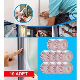 Xolo 10 Adet 3 m Bantlı Orijinal Rüzgar Geçirmez Kapı Pencere Pimapen Cam Balkon Bant