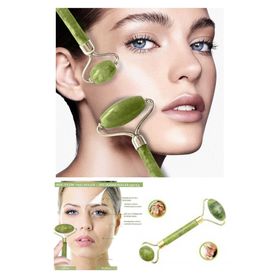 Xolo Jade Roller Çift Taraflı Yeşim Taşı Cilt Masaj Bakım Aleti