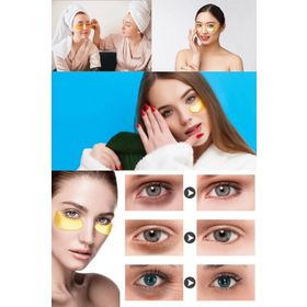 Xolo Kolajen Maske Gözaltı Morluk Gold Collagen Gözaltı Altın Maske