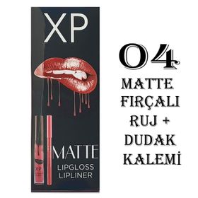 Xp 8680331748752 Mat Ruj Lipgloss + Lipliner Dudak Kalemi