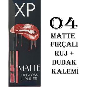 Xp 8680331748752 Mat Ruj Lipgloss + Lipliner Dudak Kalemi