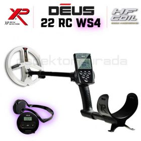 XP Dedektör Deus 22,5 cm HF Başlık RC WS4 Kulaklık Ana Kontrol Ünitesi