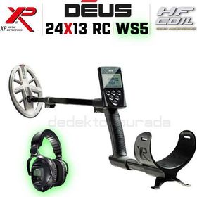 XP Dedektör Deus 24x13 cm RC WS4 Kulaklık HF Başlık Ana Kontrol Ünitesi