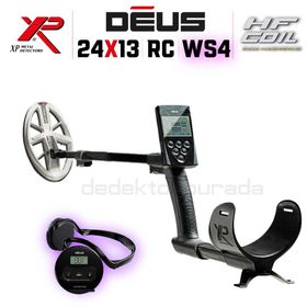 XP Dedektör Deus 24x13 cm RC WS4 Kulaklık HF Başlık Ana Kontrol Ünitesi